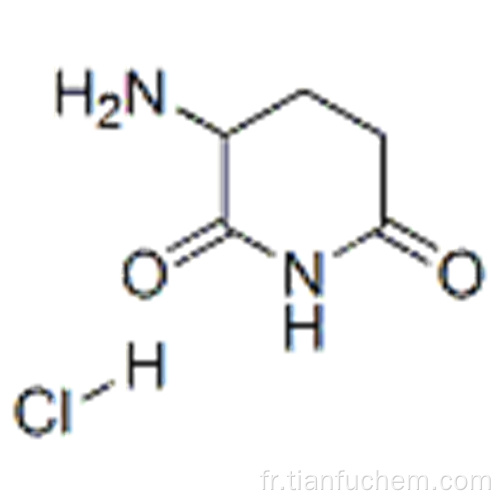 Chlorhydrate de 3-aminopipéridine-2,6-dione CAS 2686-86-4